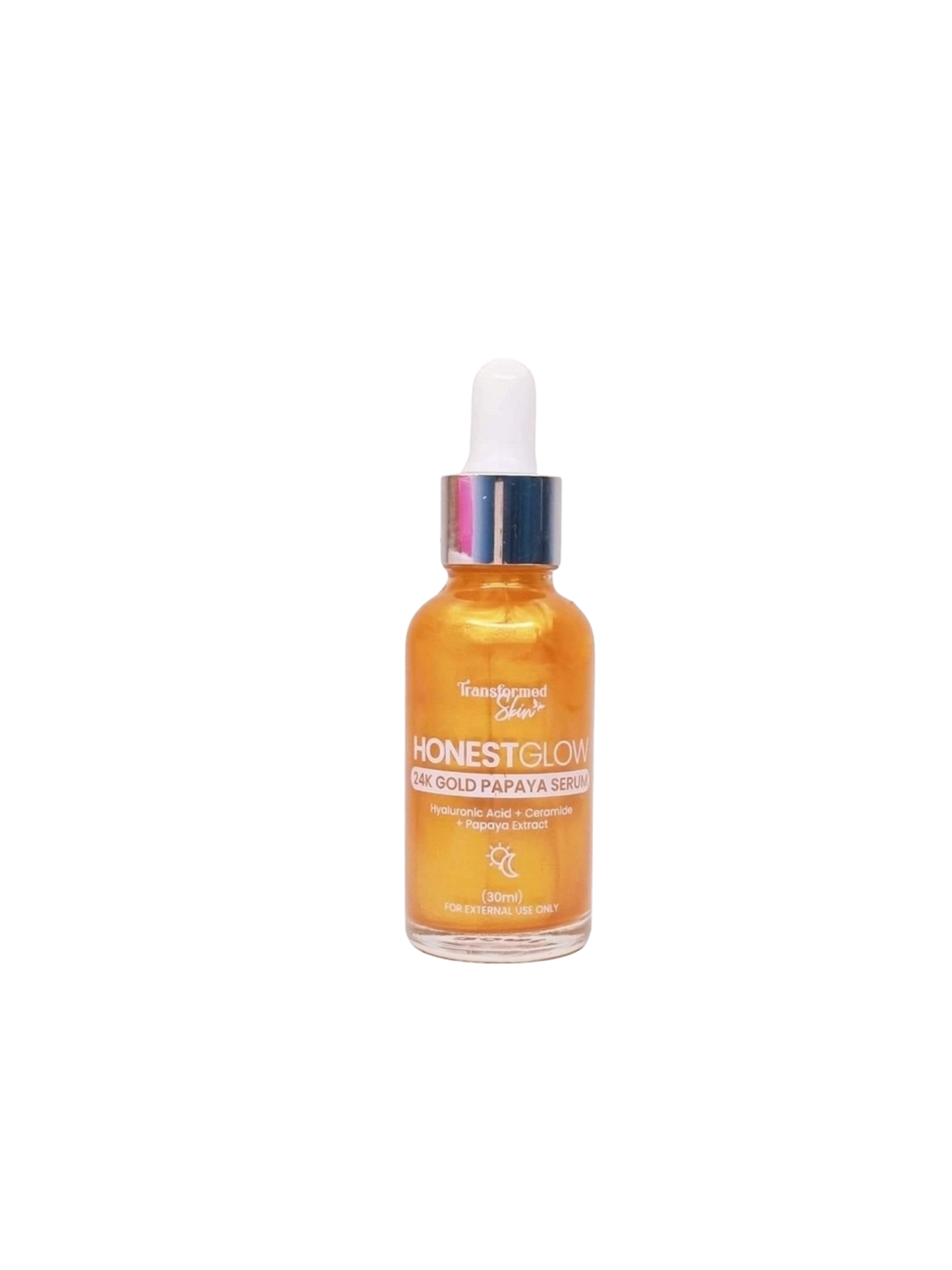 Transformed Skin HONEST GLOW 24K Gold Papaya Serum (30ml)