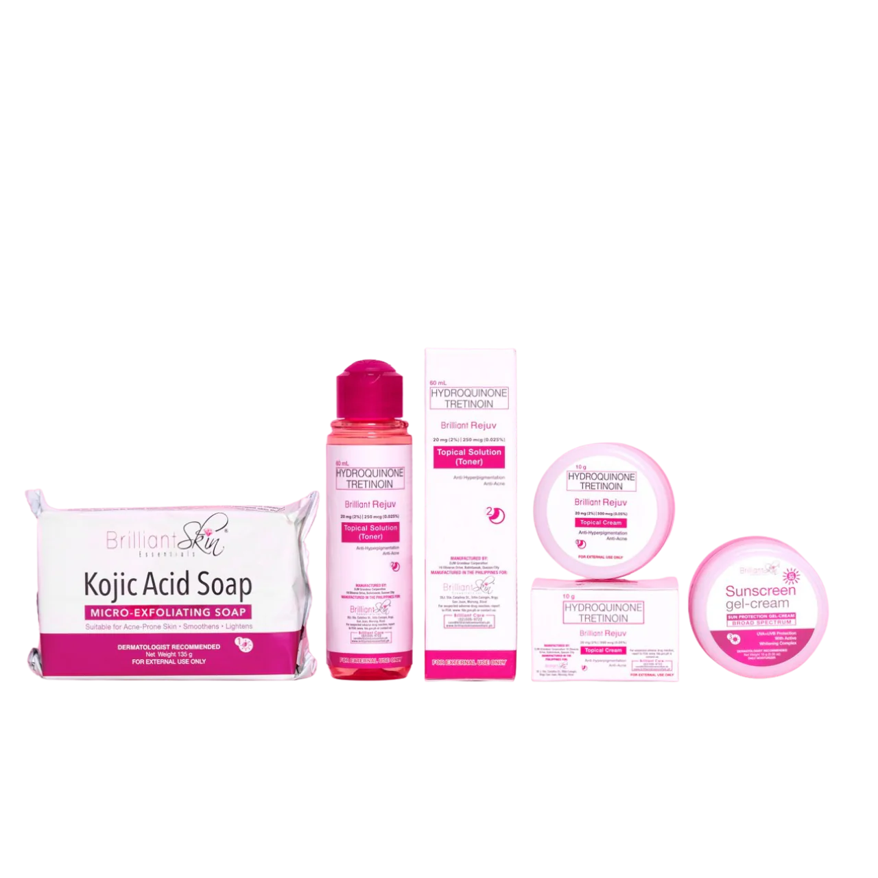 Brilliant Skin Essentials Rejuvenating Facial Set (New Formula)