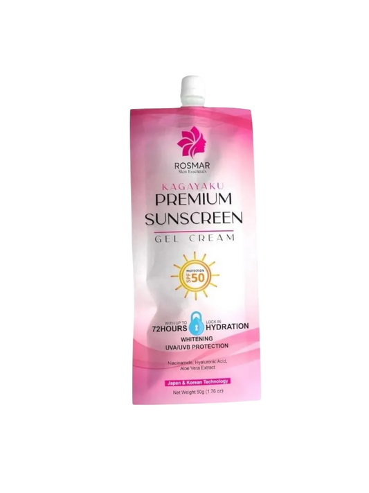 Rosmar Kagayaku Premium Sunscreen Gel Cream SPF50 50g