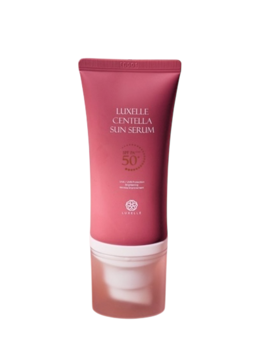 Luxelle Centella Sun Serum Dewy Glow Protection SPF 50+ PA++++