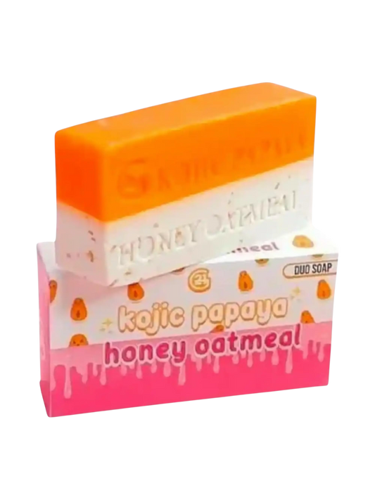 G21 Kojic Papaya Honey Oatmeal Duo Soap (60g - 150g)